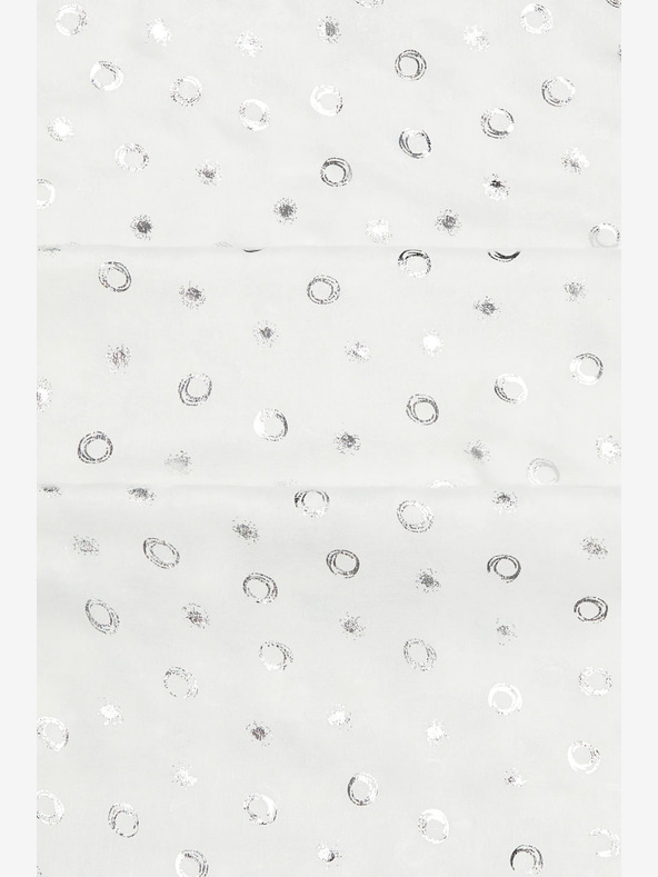 Moodo Beli ženski pikčasti šal Moodo