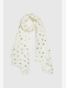 Moodo Beli ženski vzorčasti šal Moodo