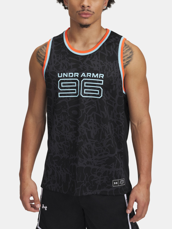 Under Armour Moška majica brez rokavov Under Armour Zone Pro Mesh Tank Printed