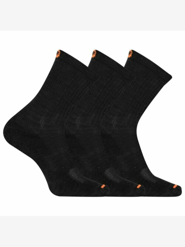 Merrell Merrellove nogavice MEA33564C3B2 BLACK CUSHIONED COTTON CREW