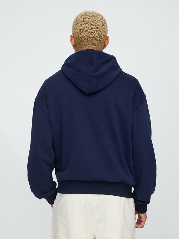 GAP Oversize pulover z logom Americana GAP