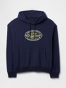 GAP Oversize pulover z logom Americana GAP