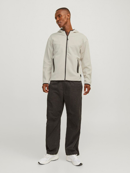 Jack & Jones Jack & Jones Moška bež jopa s kapuco