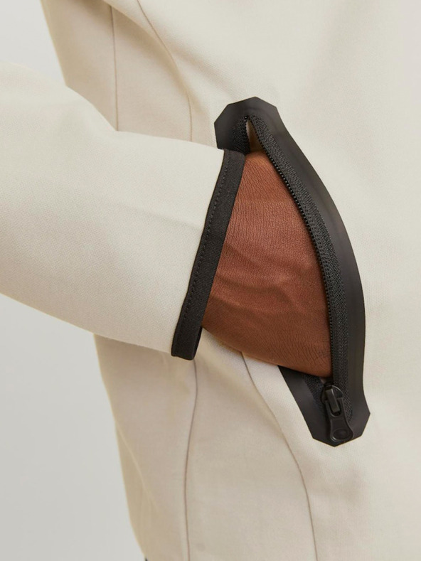 Jack & Jones Jack & Jones Moška bež jopa s kapuco