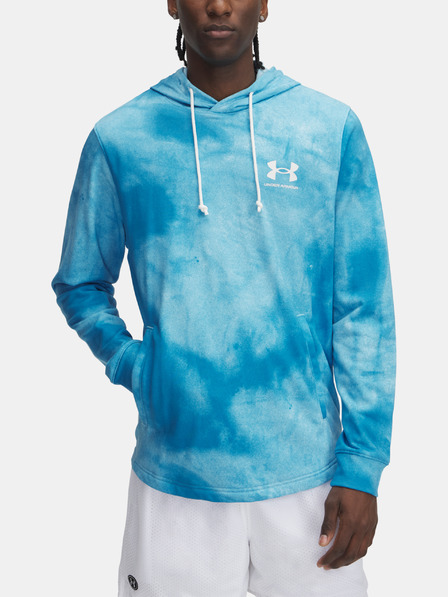 Under Armour Moški pulover  Under Armour UA Rival Terry AOP Hood Q1