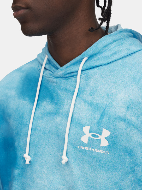 Under Armour Moški pulover  Under Armour UA Rival Terry AOP Hood Q1