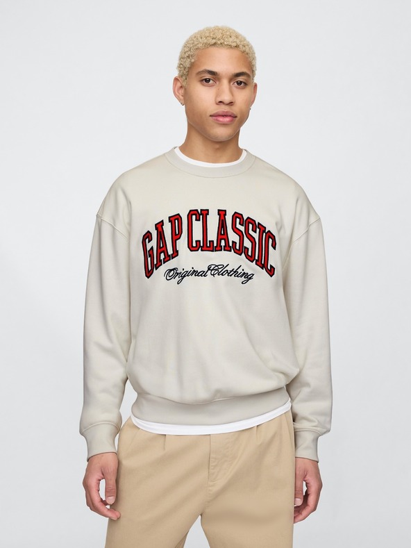 GAP Oversize pulover z logotipom GAP
