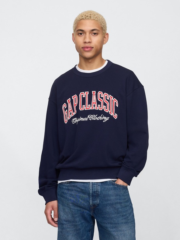 GAP Oversize pulover z logotipom GAP