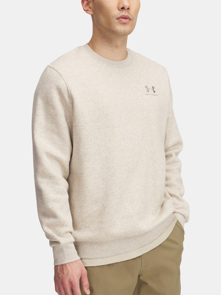 Under Armour Moški pulover  Under Armour UA Icon Fleece Crew