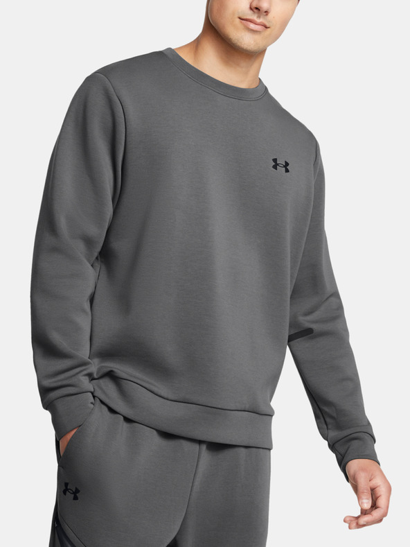 Under Armour Moški pulover  Under Armour UA Unstoppable Flc Crew EU-GRY