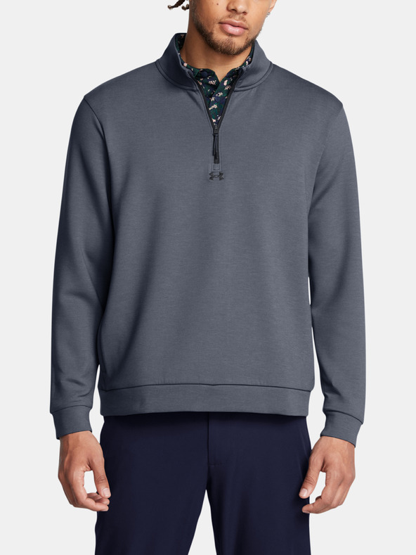 Under Armour Moški pulover  Under Armour UA Drive Midlayer Pullover-GRY