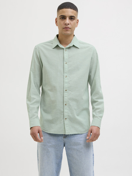 Jack & Jones Svetlo zelena moška srajca Jack & Jones ESUMMER