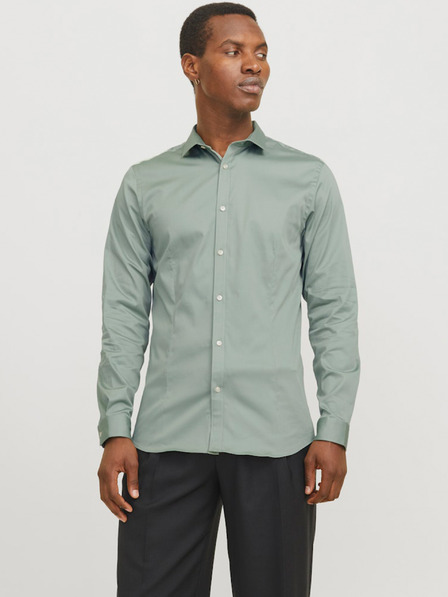 Jack & Jones Zelena moška srajca Jack & Jones