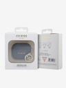Guess Guess 4G Script PC/PU Charm ovitek za AirPods 3 črn