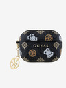 Guess Guess PU 4G Peony Charm ohišje za AirPods Pro 2 črno