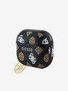 Guess Guess PU 4G Peony Charm ohišje za AirPods Pro 2 črno