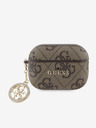 Guess Guess 4G Script PC/PU Charm Case za AirPods Pro 2 Brown