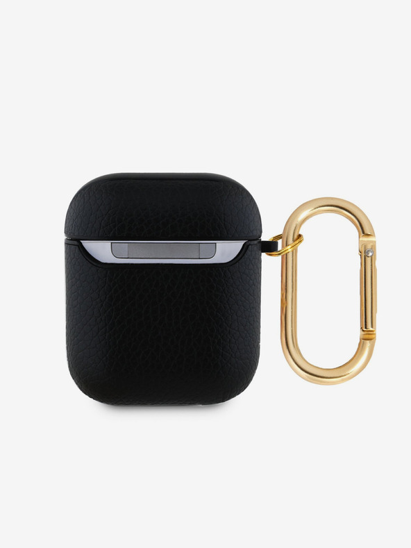 Guess Guess PU Grained Classic Logo Case za AirPods 1/2 Black