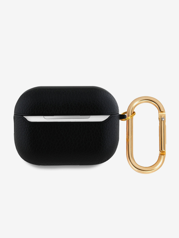 Guess Guess PU Grained Classic Logo ohišje za AirPods Pro 2 črno