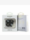 Guess PU 4G Peony Charm Pouzdro pro AirPods 4 Black Ovitek