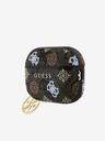 Guess Guess PU 4G Ohišje s čaranjem pivonke za AirPods Pro 2 rjave barve