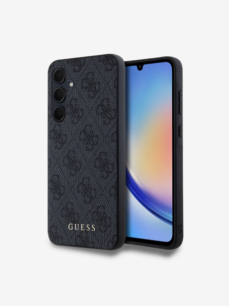 Guess Guess 4G zadnji ovitek za Samsung Galaxy A35 5G Grey