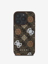 Guess Guess PU 4G Peony MagSafe zadnji ovitek za iPhone 16 Pro Max Brown