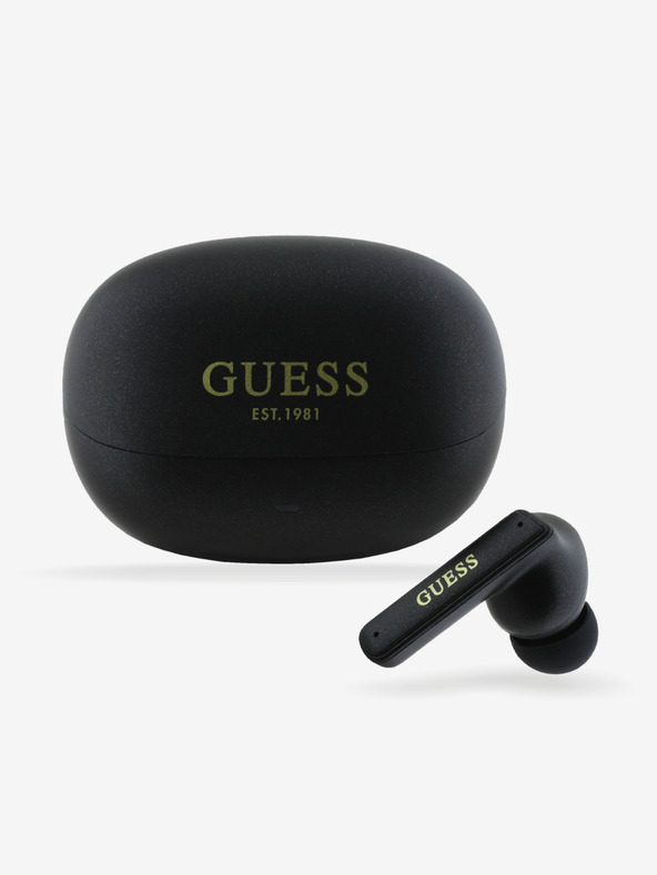 Guess Guess Capsule ANC/ENC TWS brezžične slušalke črne barve