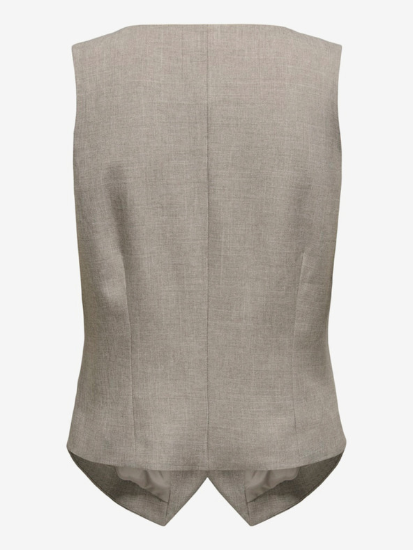 ONLY Rjav ženski telovnik ONLY