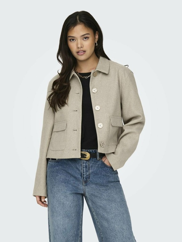 Jacqueline de Yong JDY JDYCALLIE Beige Ženska jakna