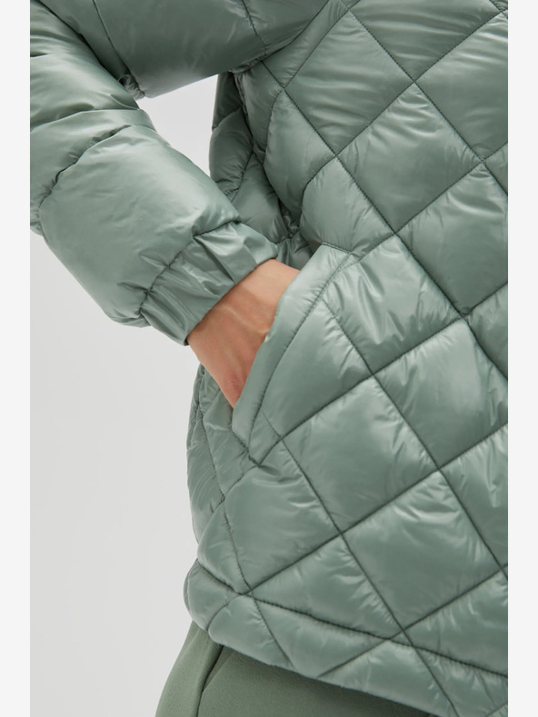 Moodo Zelena ženska prešita jakna Moodo