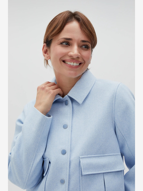 Moodo Svetlo modra ženska jakna Moodo