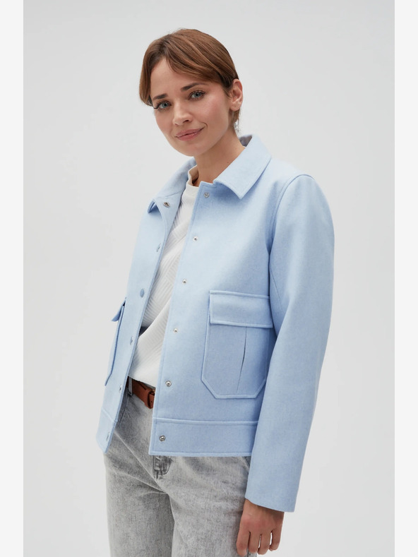 Moodo Svetlo modra ženska jakna Moodo
