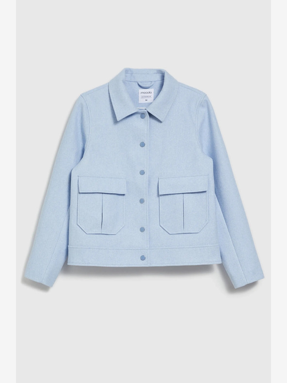 Moodo Svetlo modra ženska jakna Moodo