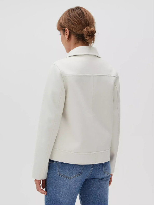 Moodo Kremasta ženska majica Moodo