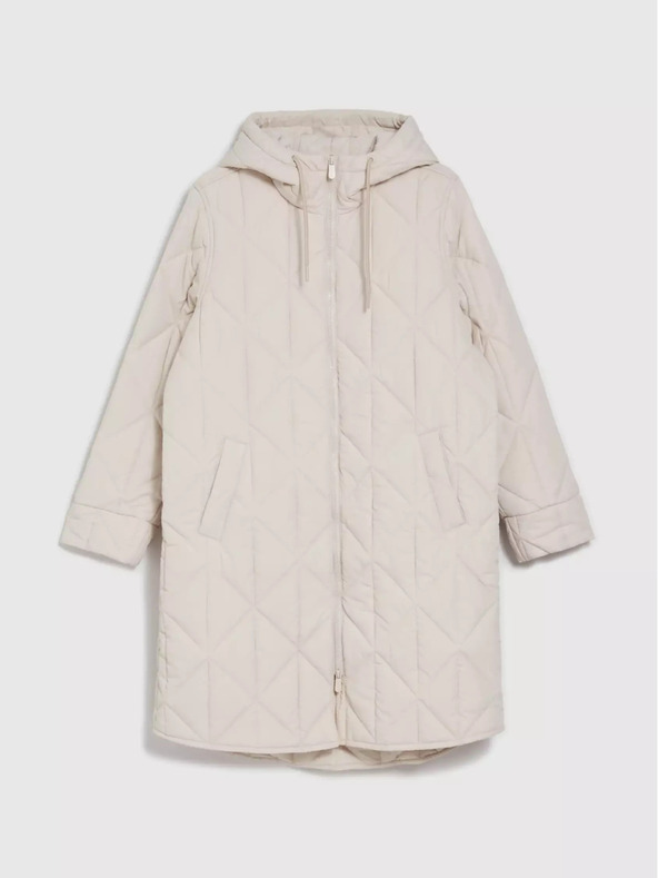 Moodo Kremna ženska prešita jakna Moodo