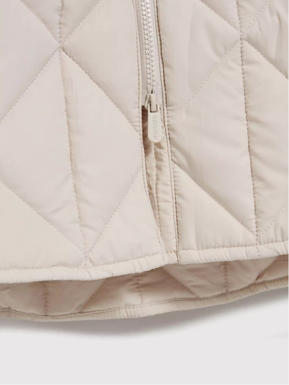 Moodo Kremna ženska prešita jakna Moodo