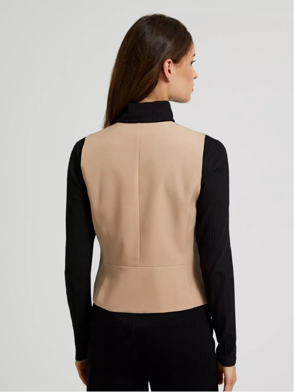 Moodo Rjav ženski telovnik Moodo