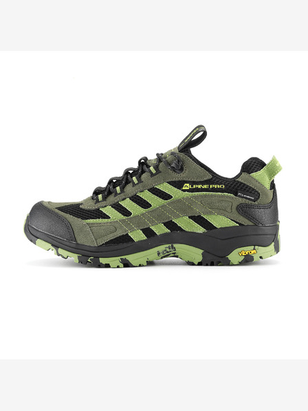 ALPINE PRO Zunanji čevlji z membrano ptx ALPINE PRO OKANE jeans zelena