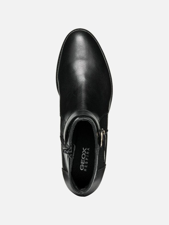 Geox Črni ženski gležnjarji Geox Felicity