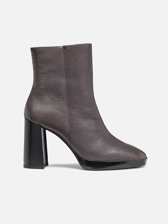 Geox Temno sivi ženski gležnjarji Geox Teulada