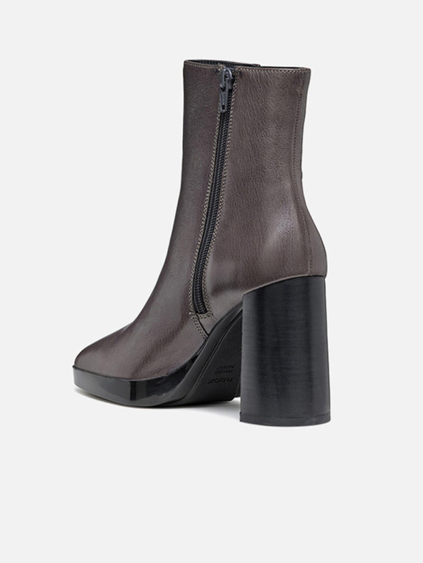 Geox Temno sivi ženski gležnjarji Geox Teulada