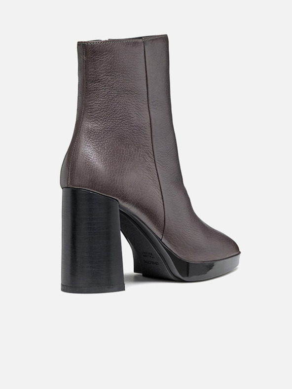 Geox Temno sivi ženski gležnjarji Geox Teulada