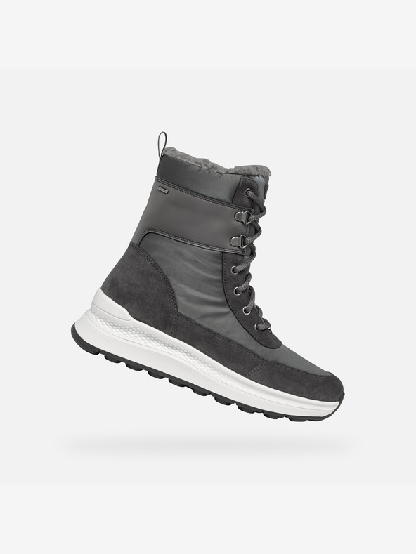 Geox Sivi ženski gležnjarji Geox Spherica Actif X2