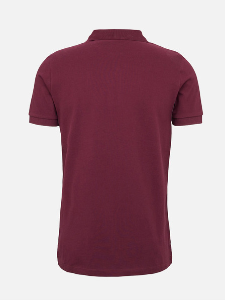 Geox Vínovočervené pánske polo tričko Geox