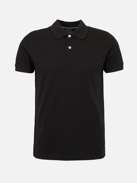 Geox Čierne pánske polo tričko Geox