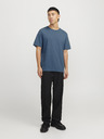 Jack & Jones Modra moška osnovna majica Jack & Jones