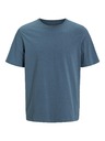 Jack & Jones Modra moška osnovna majica Jack & Jones