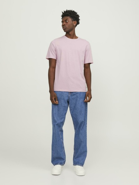 Jack & Jones Rožnata moška majica Jack & Jones