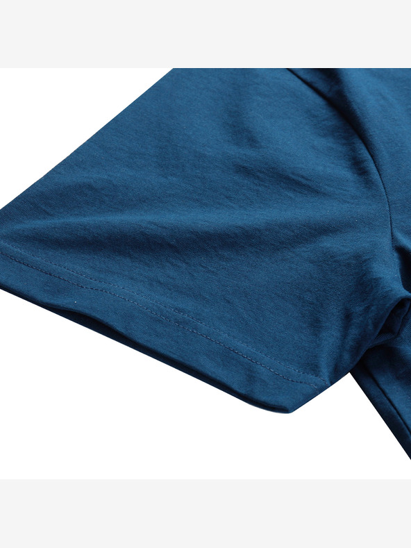 ALPINE PRO Moška hitro suha majica s hladnim sušenjem ALPINE PRO BOLEN 2 gibraltarsko morje različica pb